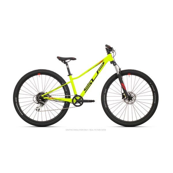 Superior RACER XC 27 DB Matte Lime/ Red XS