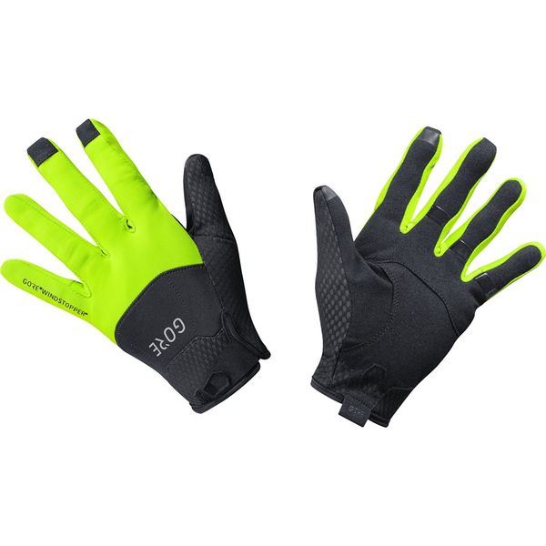Rukavice GORE C5 WS Gloves Black/neon yellow